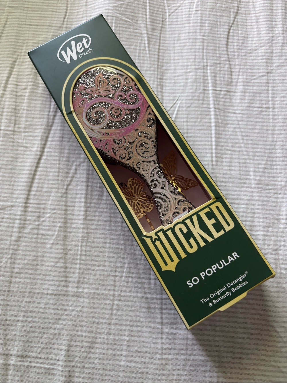 Wet Brush Wicked So Popular Detangler - Pink and Gold